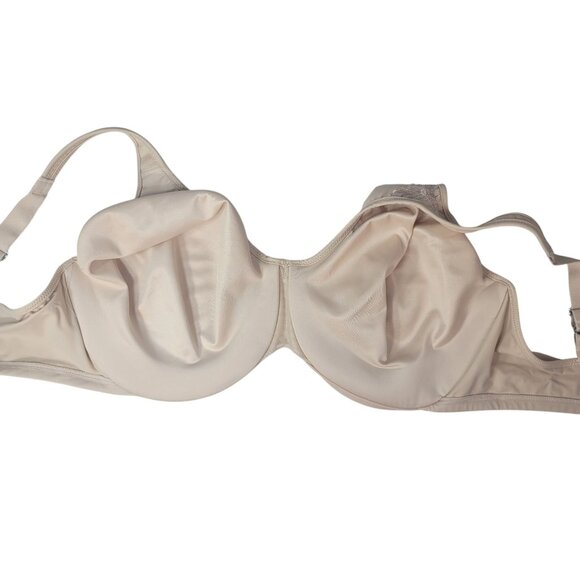 Bali Passion For Comfort Minimizer Bra Tan 40DDD Seamless Underwire 3385 VV385 - Picture 6 of 9